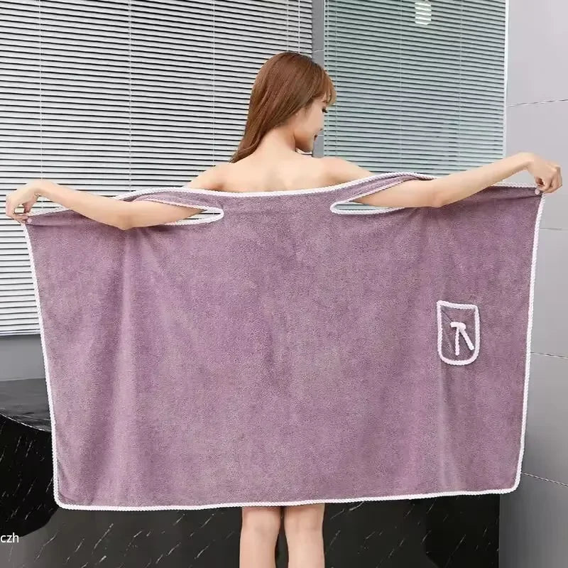 Xawly™ Bath Towels Girls Wearable