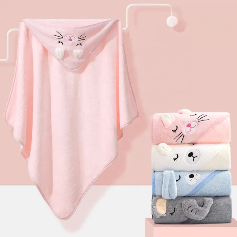 Xawly™ Newborns Blanket Hood Towels