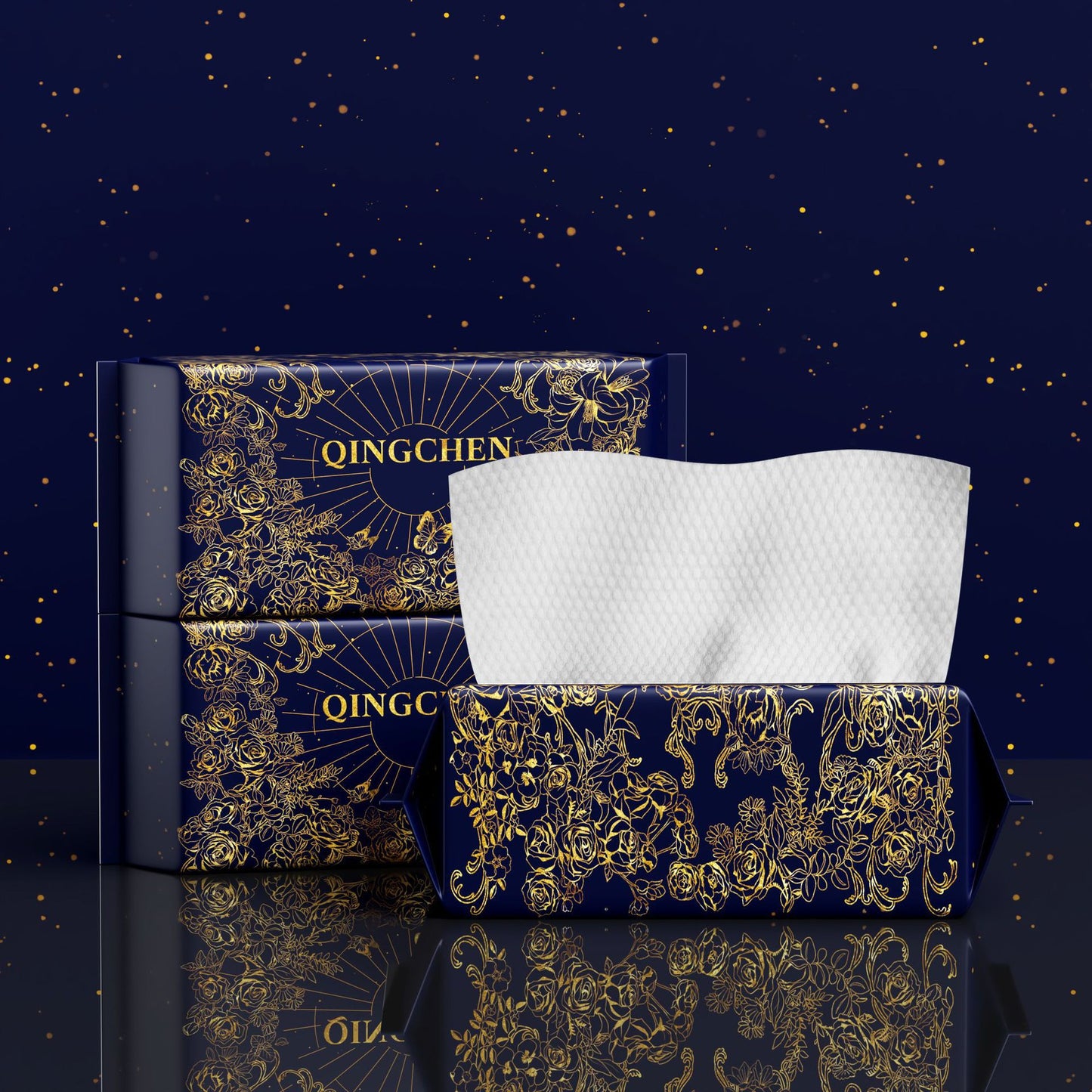 Wholesale Disposable Face Towels with Chinese Style, Hanging Pull-Type Cotton Soft Towels, Thickened Face Towels, Hanging Cleansing Towels, Face Towels