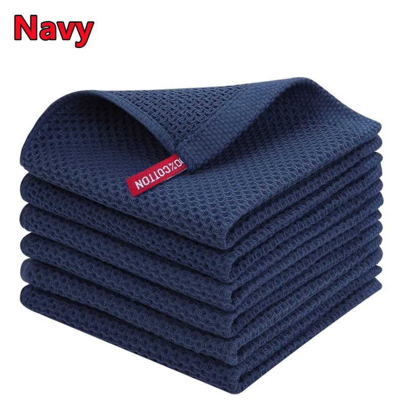 Xawly™ Premium Cotton Kitchen Cloth – Ultra Soft, Super Absorbent & Reusable Cleaning Towel