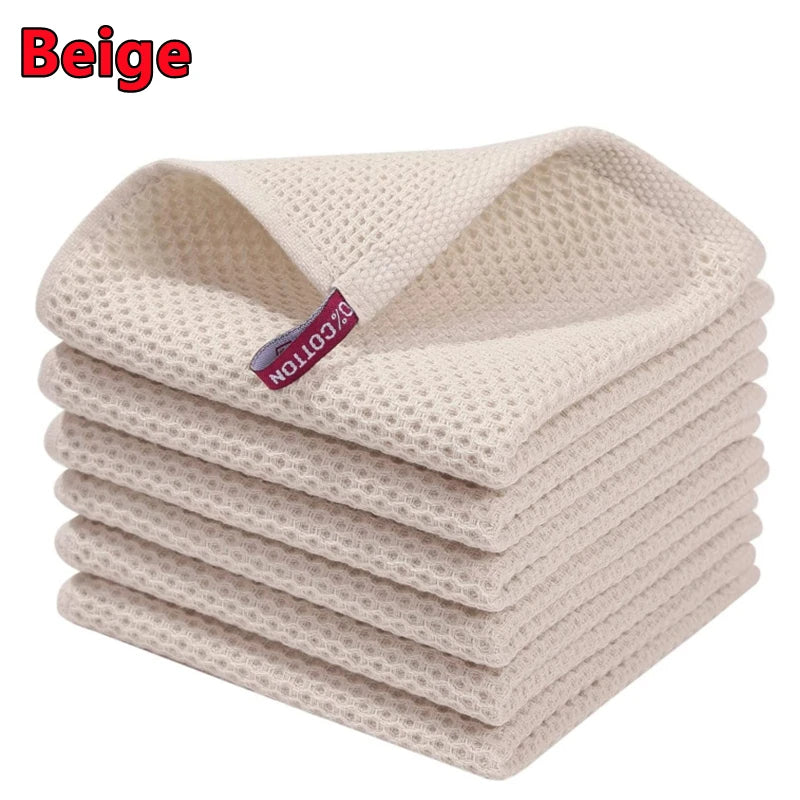 Xawly™ Premium Cotton Kitchen Cloth – Ultra Soft, Super Absorbent & Reusable Cleaning Towel